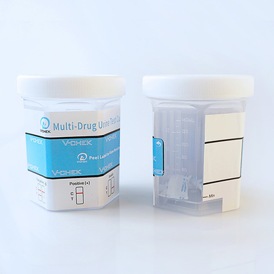시험 키트를 지키는 소변 약물을 위한 1개의 다중 아지빙산 디옥틸 시험 컵에서 10