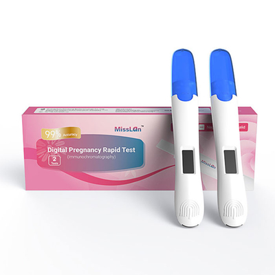 배란 시험 스트립과 임신 시험 스트립 디지털 임신 시험 카세트