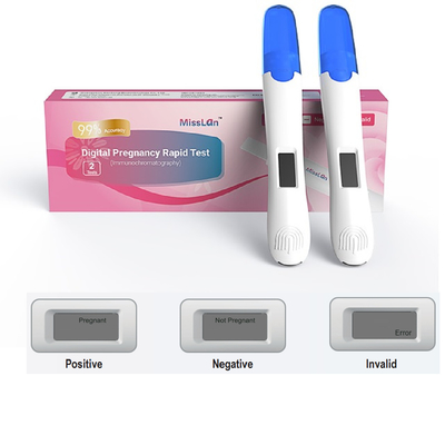 FDA 510k CE 디지털 소변-임신 검사 디지털 임신 테스터