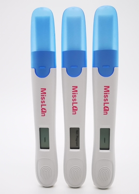 소변 HCG 탐지를 위한 미국 FDA CE 진보적 디지털 임신 시험 키트